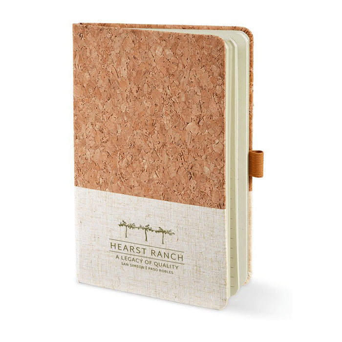 Cork + Linen Hardcover Journal - Mercantile 12