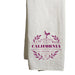 Tea Towel California Vintage - Mercantile 12